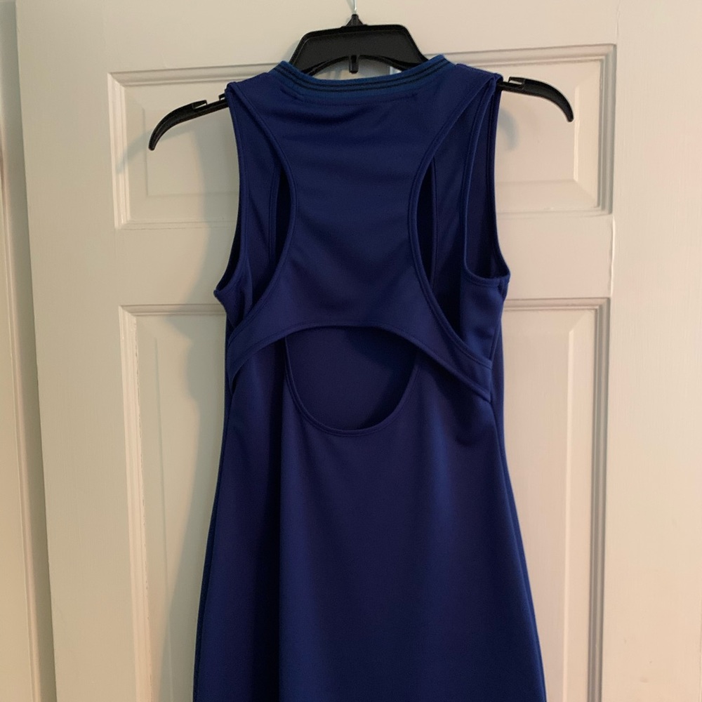 Blue Racerback Dress - Picture 5 of 5
